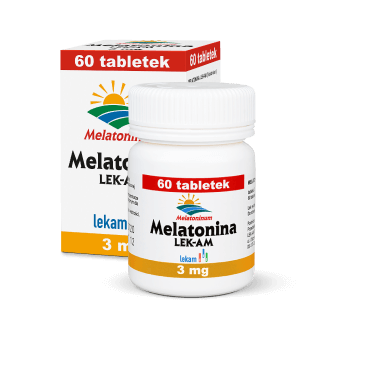 Melatonina lek-am 3mg 60 tabletek