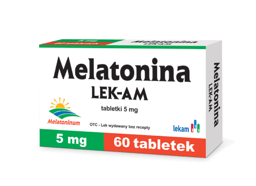 Melatonina lek-am 5mg 60 tabletek