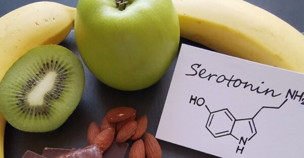 Serotonina a sen - zdjęcie z wzorem chemicznym seratoniny